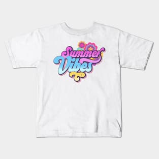 Summer Vibes, Good Vibes only, Vacay mode Kids T-Shirt